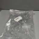 Tessco for you 100 Pcs Mini Bottles Plastic Mini Salad Dressing Bottle Christmas Small Shooter Holders with Cap Hot Sauce(0.8 oz,Silver)