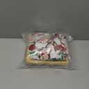 15 Sets DIY Christmas Foam Wreath Crafts Kits Decorations Self Adhesive Xmas Sticker Santa Holly Leaf for Kids Party Favors Fun Classroom Home Activities