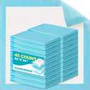 CLEAN SPACES 100 Count Disposable Bed Pads for Adult 36" x 36" | Chucks Pads Underpads Bed Liner for Incontinence, Extra Large Puppy Pads / Dog Pee Pads / Wee Wee Pads for Training, XL