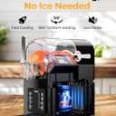 Slushie Machine with Self-Cleaning, 3 Preset Programs Slushie Maker, 88oz Professional Slushy Machine for Home, No Ice Needed Frozen Drink Maker for Frapps, Margaritas & Milkshakes Smoothie, and more