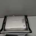 Chefman Panini Press Grill and Gourmet Sandwich Maker Non-Stick Coated Plates, Opens 180 Degrees to Fit Any Type or Size of Food, Stainless Steel Surface and Removable Drip Tray, 4 Slice, Black