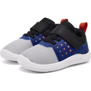 MORENDL Toddler Baby Shoes 0-4 Years Boy Girl Lightweight Breathable Non-Slip Sports Sneakers Running Walking Tennis Barefoot Shoes (Blue)
