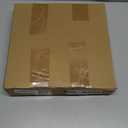 Wesiti 48 Pcs Baptism Centerpiece First Communion Table Decoration 12 Wood Cross 12 Floral Hoop with Stand 24 Foam Rose with Stem for Baptism Baby Shower Wedding(Gold and White, Stylish)