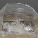 Ciaell 12 PCS Plastic Ribbed Glasses - 10 OZ Plastic Square Glasses with Stem - Disposable Champagne Cups for Parties & Weddings & Party & Christmas Gift & New Year (Clear)