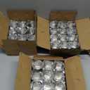 Molain 36 Pcs Stainless Steel Bell Creamers, 3 oz Mini Creamer Pitcher with Handle and Pouring Spout Cup Container for Serving Milk Coffee Salad Dressing Maple Syrup Espresso Machine Restaurant Cafes