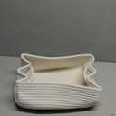 CubesLand Cute and Durable Small Cotton Rope Basket for Organizing, Woven Closet Storage Bin,Shelves Closet Storage Basket, Bathroom Storage Organizer Bin, Nursery Toy Basket Bin, White Basket (14''x10''x5'')