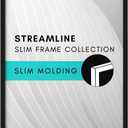 Americanflat 12x24 Picture Frame with Polished Plexiglass - Streamline Collection - Thin Border Picture Frame for Wall Display - Hanging Hardware Included - Black
