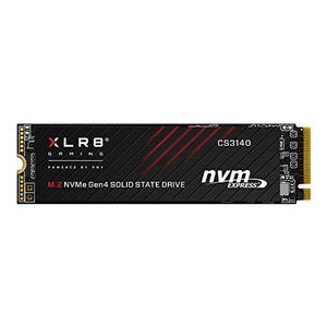 PNY XLR8 Gaming CS3140 1TB PCIe Gen4 SSD - Up to 7500/5650 MB/s, M.2 2280, 3D NAND - PS5/PC/Laptop Upgrade for Gamers, Creators, and Heavy-Duty Setups - Internal Solid-State Drive - M280CS3140-1TB-RB