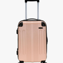 Rockland London Hardside Spinner Wheel Luggage, Champagne, Carry-On 20-Inch, 22"X13. 5"x10" (with wheels)