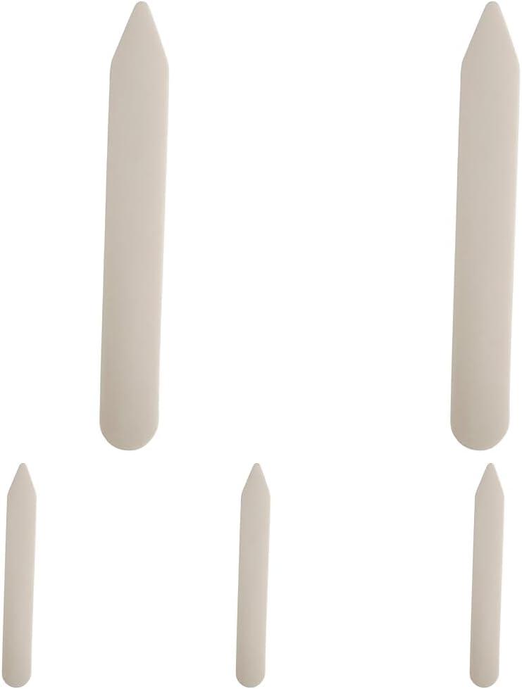 Fiskars 157650-1001 Traditional Bone Folder, 6 Inch, White (Pack of 5)