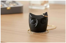 Cast Iron Animals Paper Weights for Office Desk | Figurine Office Home Decor | Functional & Small Cute Animals Paper Weights Decorative Statue(Owl)