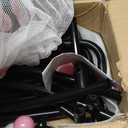 VGMiu 60" Trampoline for Kids, 5 FT Indoor & Outdoor Toddler Baby Trampoline with Basketball Hoop, Safety Enclosure, Birthday Gifts for Kids, Gifts for Boy and Girl, Age 3-8 (Pink/Blue)