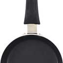 GoodCook Everyday Nonstick Aluminum 4.6-Inch Round Mini Frying Pan, Black