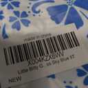 Little Bitty Strawberry Dresses Toddler Girls Cotton Sleeveless Casual Beach Summer Sundress Swing Princess Dress Size 2-6T (Blue)