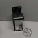 BesLowe 2-Pack Outdoor Wall Light Fixtures, Exterior Lighting Fixtures Wall Mount, Waterproof Porch Lights Outdoor Wall Sconces Lanterns, Modern Outside Lights for House Front Door Garage, Black