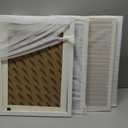 4 Pack 12x16 Picture Frame Wood Diamond Painting Frames 30x40cm Diamond Art Frame Display 10x14 in/ 25x35cm with Mat or 12x16 in/ 30x40 cm Without Mat Photo Gallery Frame Set for Wall Hanging - White