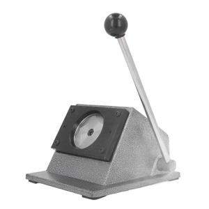 Hilitand Badge Cutter, Round Cutter Stainless Steel Graphic Punch for Paper Leather PVC Cards, Punches (58mm)