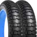 YUNSCM 2-PCS 26X4.0/98-559 Inch Heavy Duty Fat Bike Tires Compatible with 26 X 4.0 26x4 Electric Bike All-Terrain Directional Tread Bicycle TiresY-1322