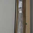 Shower Curtain Rod Tension- Never Rust No Drill Non-Slip Spring Tension Shower Rod, 43-73 inches Metal Steel, Gold