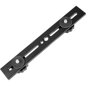 Neewer 8"/20.3cm Dual Camera Mount Tripod Bracket for 3D Stereo Stereoscopic Photography