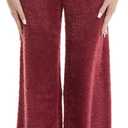 PJ Salvage womens Full of Holiday Spirit Pant (X-Large, Earth Red)