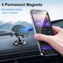 Coolpow2 Packs Magnetic Phone Holder for CarStrong Magnet Phone Holders for Your Car Phone Holder Mount4 Metal Plate Universal Car Accessories for Women Men for iPhone Samsung Speakerphones