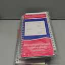 Crtiin Books Money and Rent Receipt Book 2 Part Carbonless Receipt Log Book with Carbonless Copies, Spiral Bound, 200 Sets Per Book, 4 Receipts Per Page, 5.25 x 11 Inch(10 Pcs)