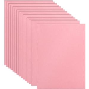 Guakicae 100 Sheets Pink Cardstock 8.5 x 11 Scrapbooking Paper 80lb