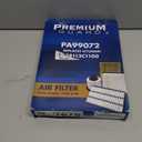 PG Engine Air Filter PA99072 | Fits 2016-2019 Hyundai Sonata Hybrid, 2015-2019 Hyundai Sonata 2.4L Gas, 2017-2020 Kia Optima Hybrid, 2016-2020 Kia Optima 2.4L Gas (Premium Guard-1 PK)