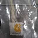 Carhartt Men's Relaxed Fit Washed Duck Sherpa-Lined Utility Jacket (Large Big Tall, Gravel)