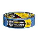 ScotchBlue PROSharp Painter's Tape 1.5 Inch Wide (1.41 in x 60 yd) 1 Roll Blue Tape Protects Surfaces and Removes Easily, Edge-Lock Tape for Indoor and Outdoor Use (2093+-36EC)