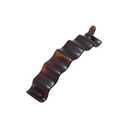 Parcelona French Crinkled Tortoise Shell 4 3/4" Hair Clip Metal-Free Celluloid Acetate Barrette for Long to Thick Hair Non-Slip, Durable Women Hair Accessories