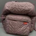 Skip Hop Diaper Bag Backpack: Forma, Multi-Function Baby Travel Bag with Changing Pad & Stroller Attachment, Mauve Mist