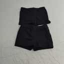 The Children's Place Girls Basic Cartwheel Short (Large, Black 2-pack)