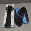 PCSsole Plantar Fasciitis Insoles Men Women- 220+lbs Heavy Duty High Arch Support Inserts with Comfort Cushion Orthotic Pain Relief Insoles for Flat Feet - Arch Pain - Heel Pain -Work Boot Shoe Insole (Mens 5-5.5 | Womens 7-7.5(9.60")(244MM), Black & Blue)