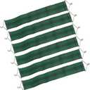 Ostlttyn Zero Gravity Chair Accessories, 6 Pcs Thicken Gravity Chair Belts, Fabric Reinforced Anti-Crack Belt for Lounge Chair Zero Gravity Chair Patio Lawn Recliner Chair, Green