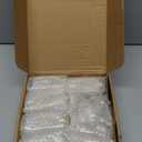 Chengu 16 Pieces Glass Angel Ornaments for Christmas Tree Clear Glass Ornaments Mini Hanging Blessing Crystal Angel Pendant Beautiful Christmas Tree Decorations for Xmas Party Decor