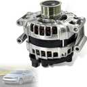Alternator 06J903023T 12V 140A Compatible with Volkswagen Jetta& Beetle 2013 2014 2015 2016 2017, Passat 2014 2015 2016 2017, 6-Groove Clutch Pulley, CW, Replace# 06K903023 11723