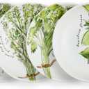 Rosanna Erbe Italiane Dipping Dishes  Porcelain Sauce Dishes, Perfect Side Dish Bowls for Bread, Olive Oil, Condiments & Dips