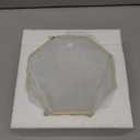 Glass Vintage Jewelry Box, Geometric Jewelry Display Organizer Box Vanity Lidded Box Home Decor Accent Decorative Box for Storage Trinket Rings Bracelet