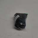 LookbookStore Women Casual Crewneck Mesh Panel 3/4 Bell Sleeve Loose Tunic Dress L