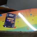 Nattork Complete Kid Skateboards 29" x 9" Youth Cruiser Skateboard for Beginners Double Kick Deck Concave Girls or Boys Skateboard