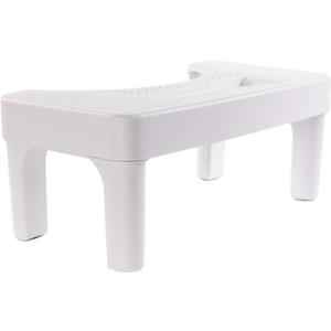 6.7 Inch Toilet Stool for Bathroom,Non-Slip Potty Stool for Pooping,Toilet Step Stool for Adults
