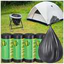 Portable Camping Toilet Bags,30 Bags 8 Gallon 40L Emergency Camp Potty Poop Bags for Adults, Thickened Trash Waste Bags for 8 Gallon Bucket Toilet Seat Camping Trash Can Outdoor