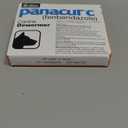Panacur C Canine Dewormer (Fenbendazole), 4 Gram, 3 Count (Pack of 1), Red