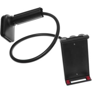Bedside Tablet Mobile Phone Holder Stand Desk Phone Support Bed Bracket (Size 2, Black)