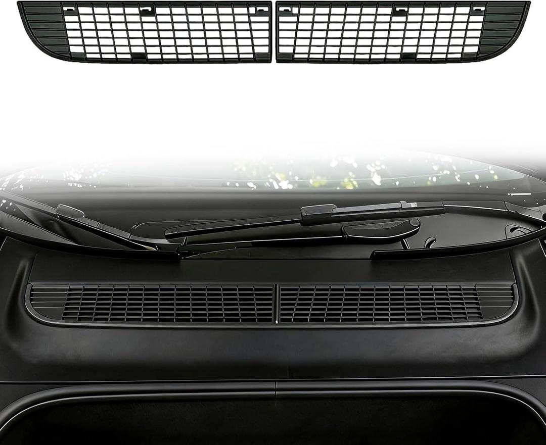 Air Vent Cover for Tesla Model Y Juniper 2025 2026, Air Intake Protective Cover Air Intake Vent Grille Cover (Not fit 2026 Standard)