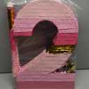 Number 2 Pinata, Pink and Gold for Girls 2nd Birthday Party Decorations, Small, 16.5x11x3 in
