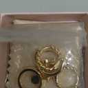 Pearl Earring Stacks for Women  Dainty 14K Gold Plated Hypoallergenic Hoop & Dangle Earrings Set