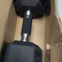 CAP Barbell Coated Hex Dumbbell Weight - Single | 10-120 lbs | Multiple Options